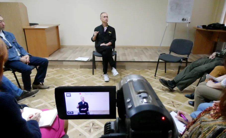 Початок круглого столу інвесторів Народного Оглядача - Київ, 13.09.2015