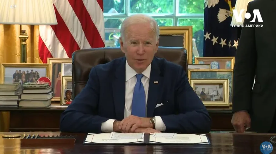 Президент США Джо Байден оголошує про підписання закону про ленд-ліз